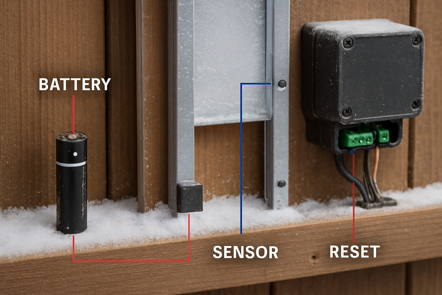 Best Sub-Zero Battery Ratings for Automated Coop Doors technical checkpoint image with clear practical checkpoints