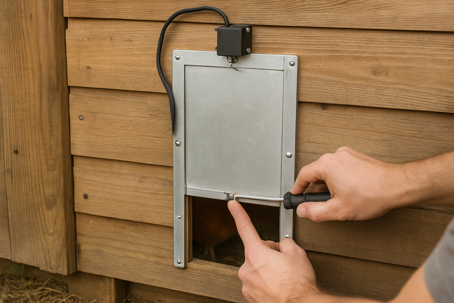 The Raccoon Challenge: Securing Your Automatic Chicken Coop Door field procedure image for 🔍 Field Checks and Maintenance Protocols