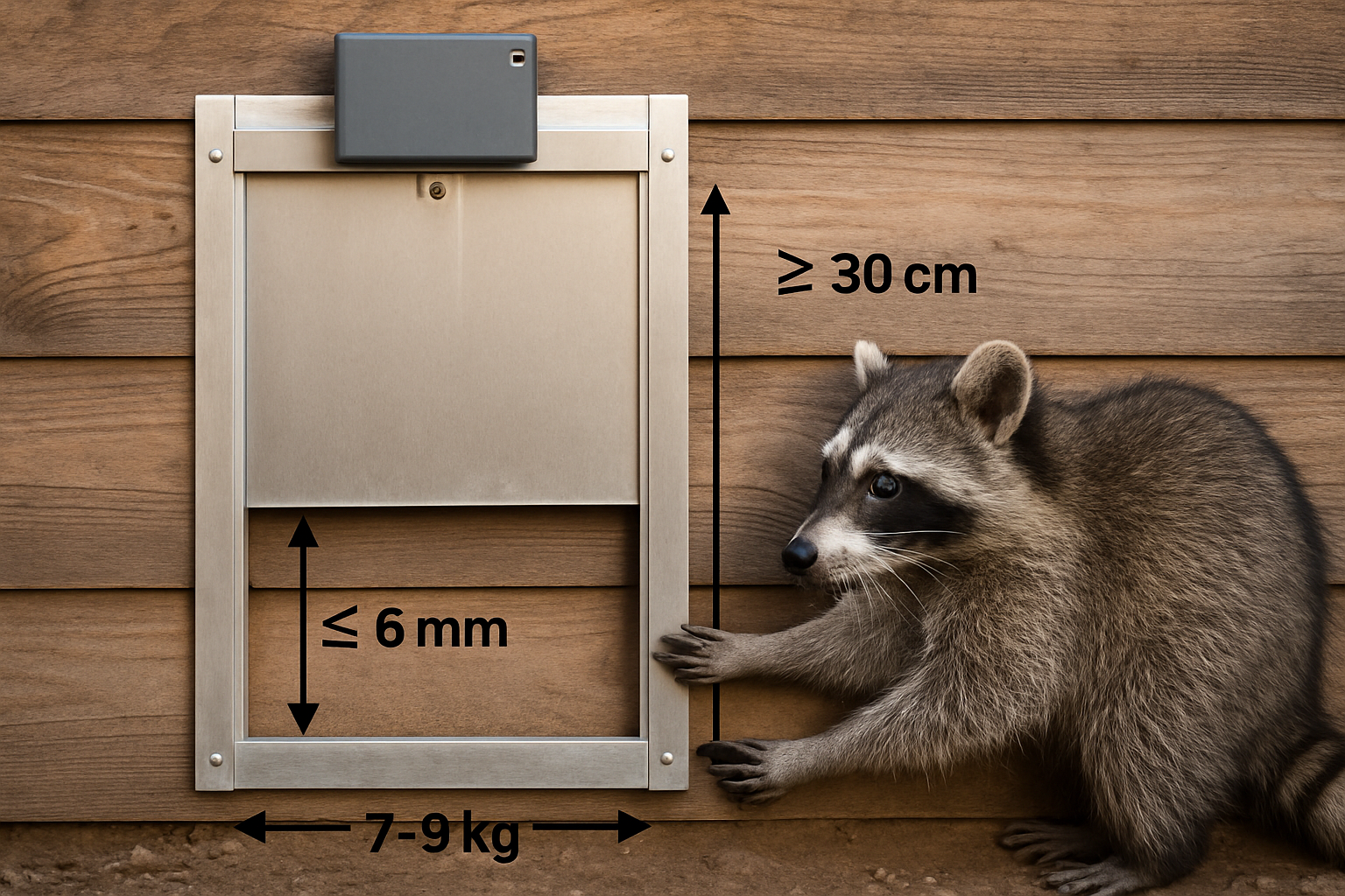 Raccoon-Proofing Your Automatic Chicken Coop Door specification checkpoint image for Understanding Raccoon Mechanics