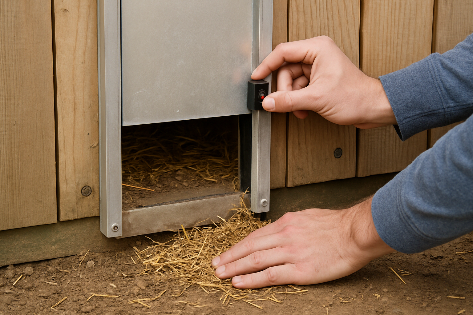 How to Fix a Coop Door Safety Sensor That Stays Open field procedure image for 🛠️ 2. Step-by-Step Sensor Troubleshooting Protocol