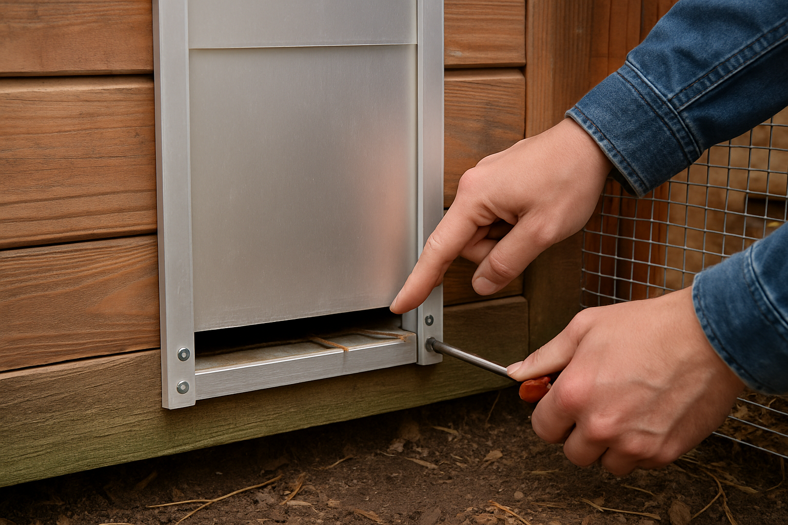 Stopping Weasels, Mink, and Rats: Securing the Automatic Coop Door Base field procedure image for πΉ 1. The Small-Predator Profile: How Much Space Do They Need?